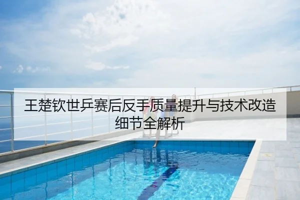 王楚钦世乒赛后反手质量提升与技术改造细节全解析