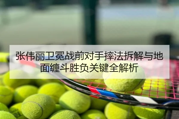 张伟丽卫冕战前对手摔法拆解与地面缠斗胜负关键全解析